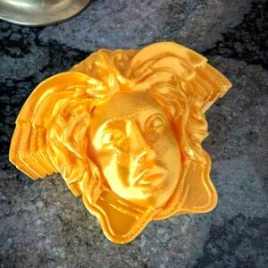 Gold Medusa‎ Trinket Box